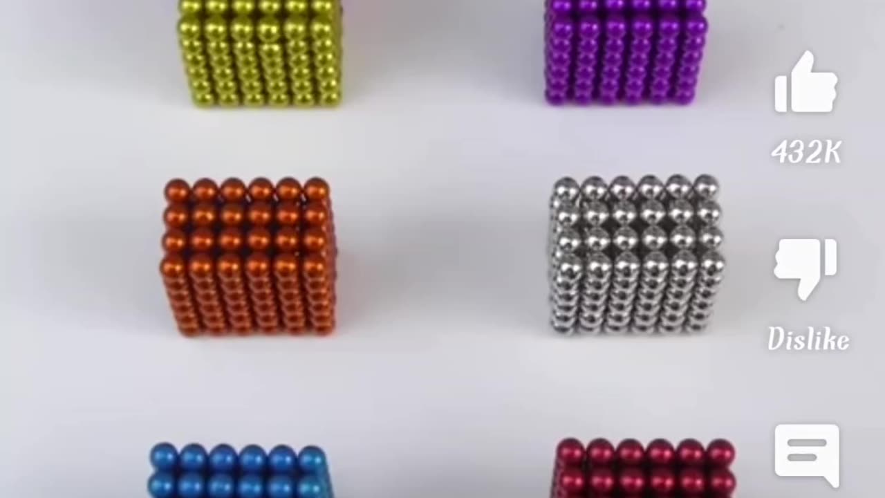 Most satisfying video , linking magnets