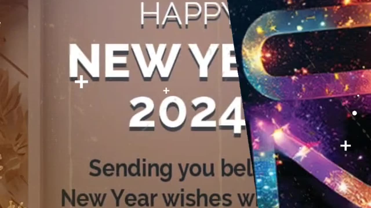 Happy New year 2024, nice video