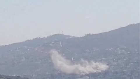 A short time ago, the IDF attacked a building where terrorists were staying in the