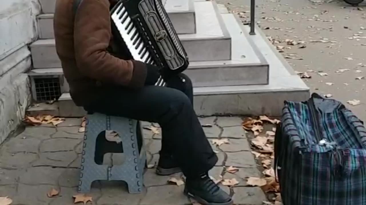 accordion man