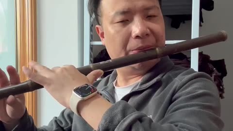 High Grade Musician Bass A Dizi Flute Sound Test