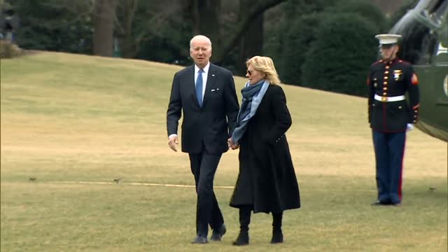 Biden Ignores Saluting Marine In Shocking Moment