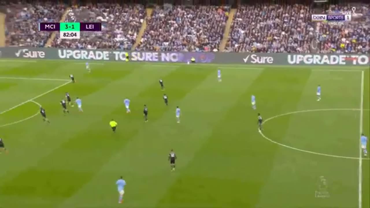 MANCHESTER CITY 3 X 1 LEICESTER CITY