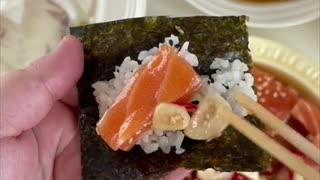 Salmon pickled in soy sauce | Amazing short cooking video | Recipe and food hacks