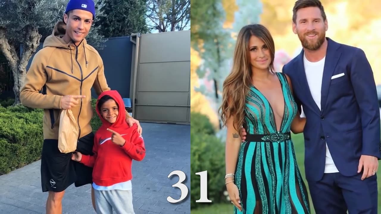 Messi Vs Ronaldo Transformation