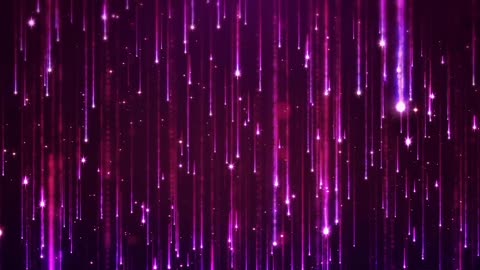 Purple particle stains in cool style falling wedding background video