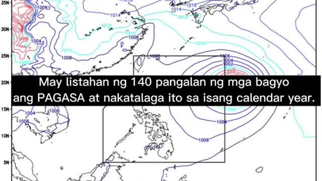 Saan kaya nakukuha ng PAGASA ang pangalan ng mga bagyo?。