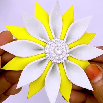 Handmade Unique Glitter Foam Paper Crafts Idea #diy #crafts #evafoam #handmade #handmadecrafts
