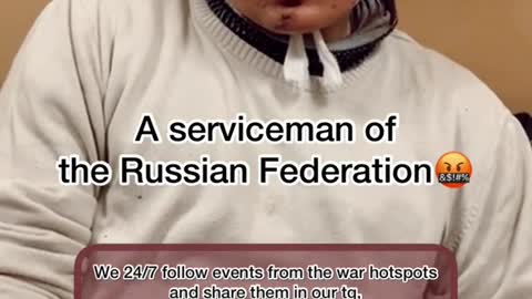 A servicemen of the Russian Federation