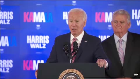 Biden comes unhinged, accuses Trump of being unhinged - October 16, 2024