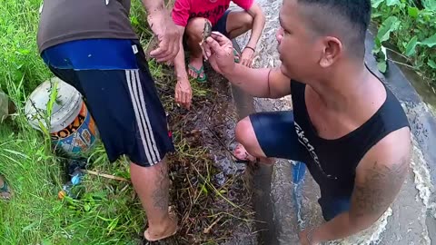 fish traps from used nets