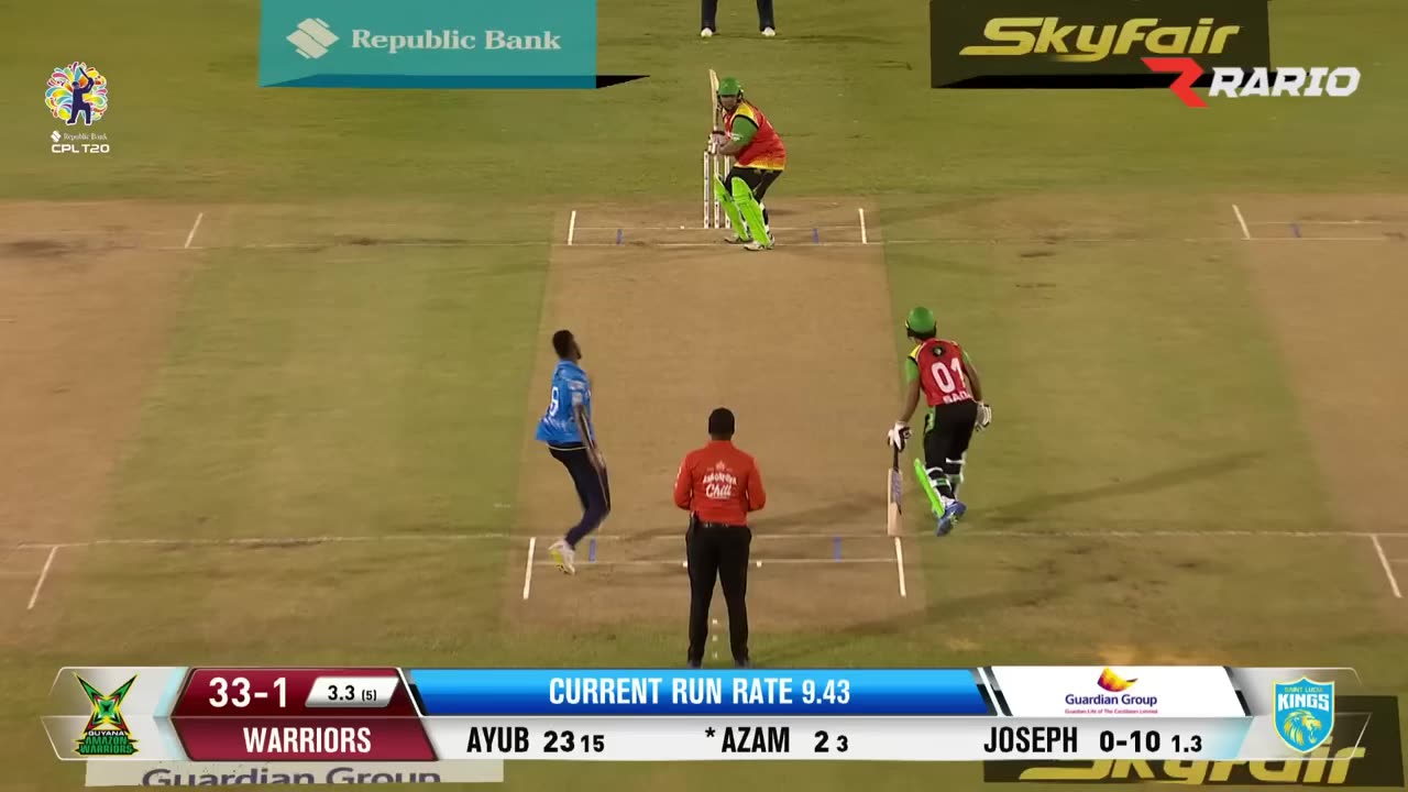 Azam Khan hits it to Space! CPL 2023