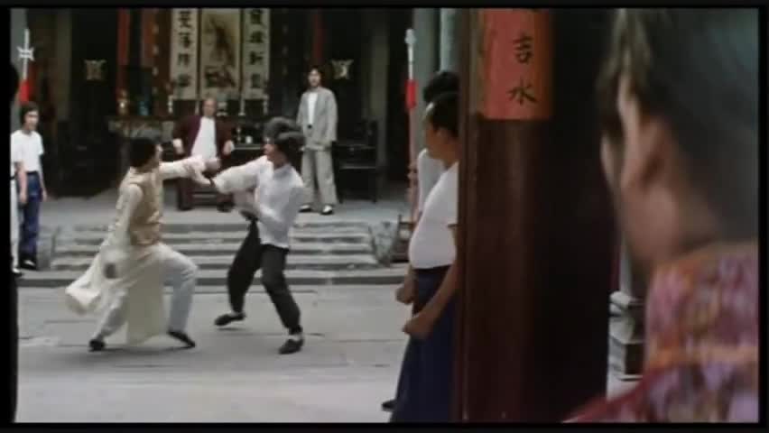 Snake - in - the - eagle's Fight scene