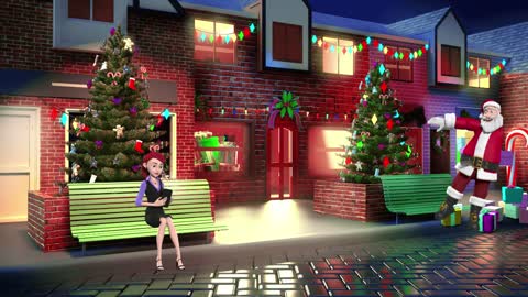 Christmas animation video