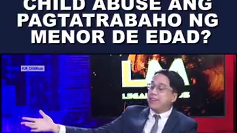 MAITUTURING BA NA CHILD ABUSE ANG PAGTRABAHO NG MENOR DE EDAD?