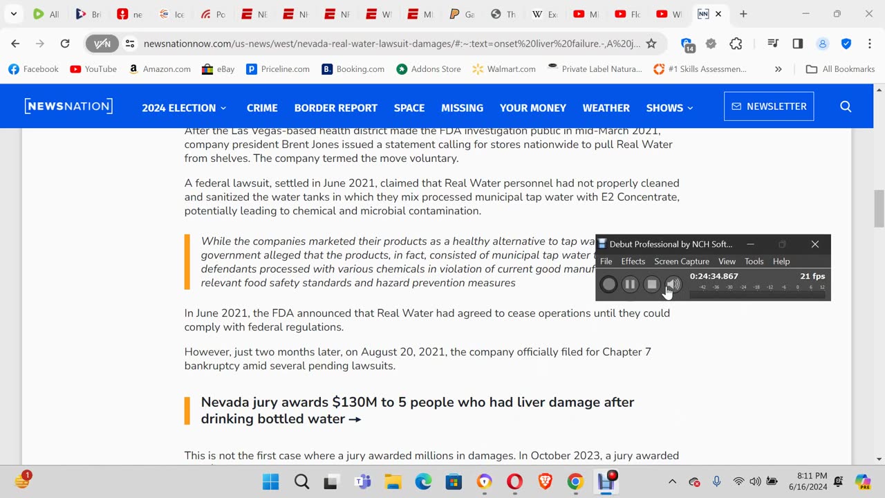 Exchange Stabilization Fund, Miami Rainfall, Brazil Rainfall, BC Earthquake Hazardous Drinking Water