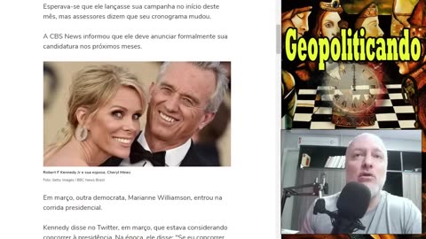 ROBERT KENNEDY JR, A MELHOR SURPRESA EM POLÍTICA INTERNACIONAL DO ANO