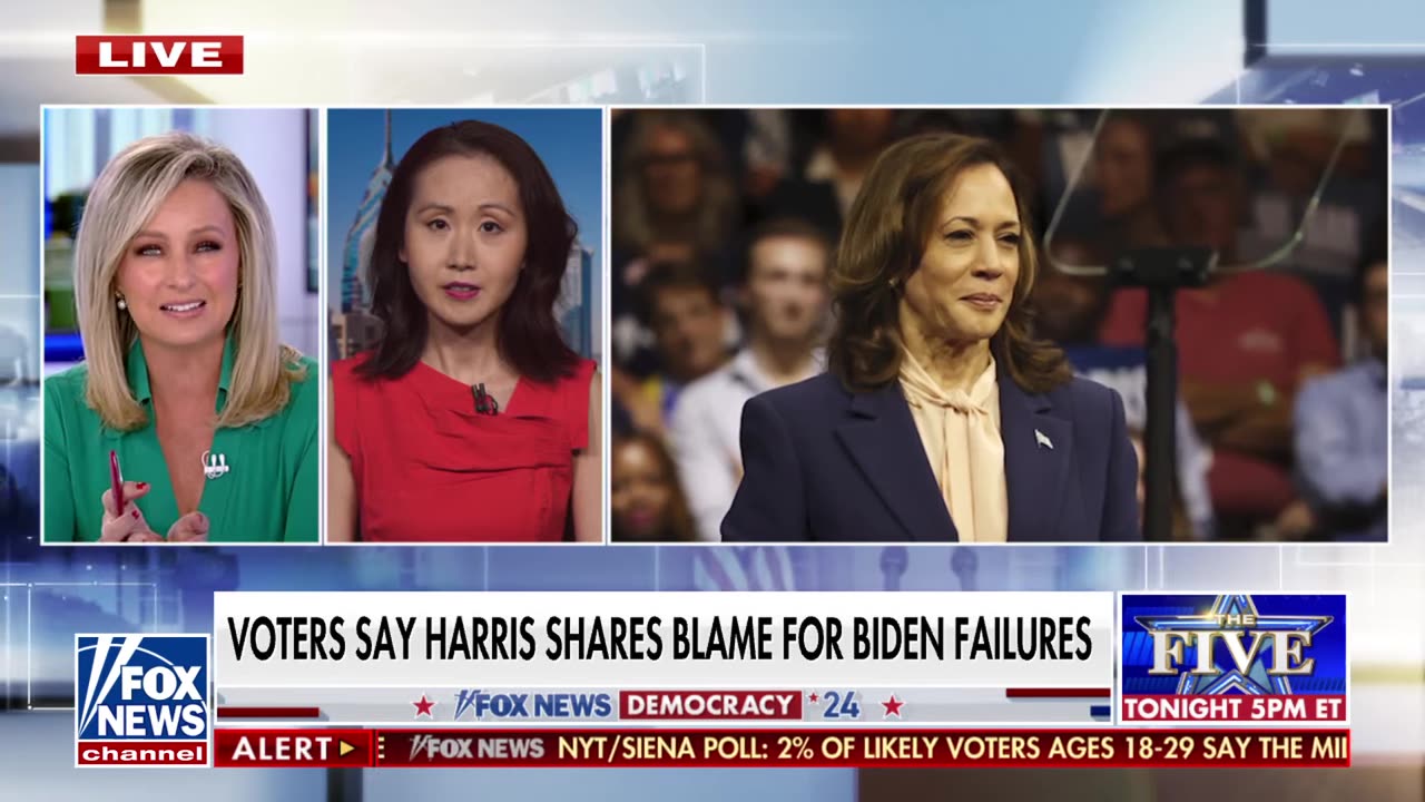 Harris fundraiser deflects question on flip-flops: She has 'learned and evolved'
