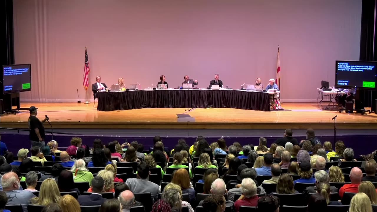 "Sodom and Gomorrah" Robert R. Public Comment - Hernando Schools Board Meeting (05-30-2023)