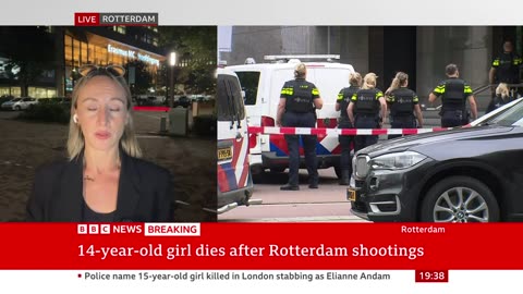 Rotterdam Shooting-a 14 years girl victim