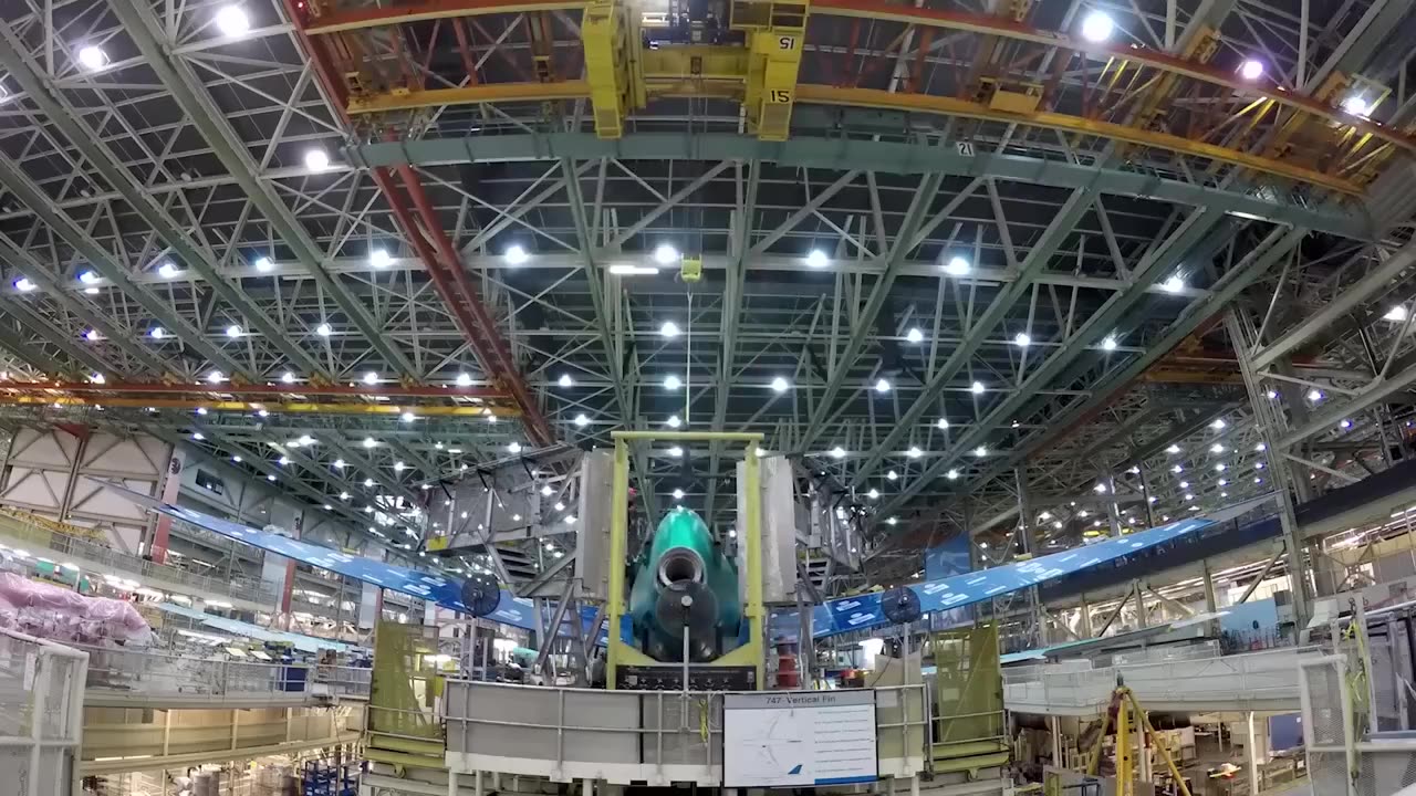 Final Boeing 747 in Production