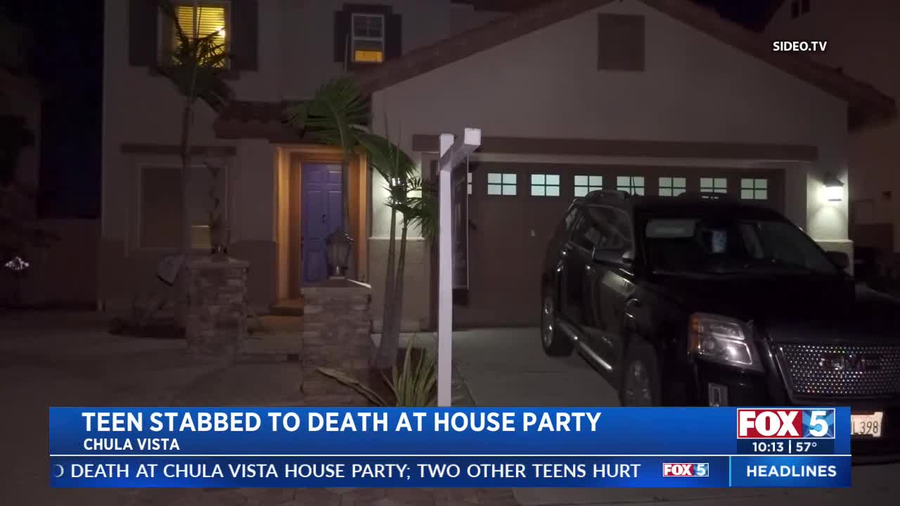 Teen Stabbed To Death At House Party