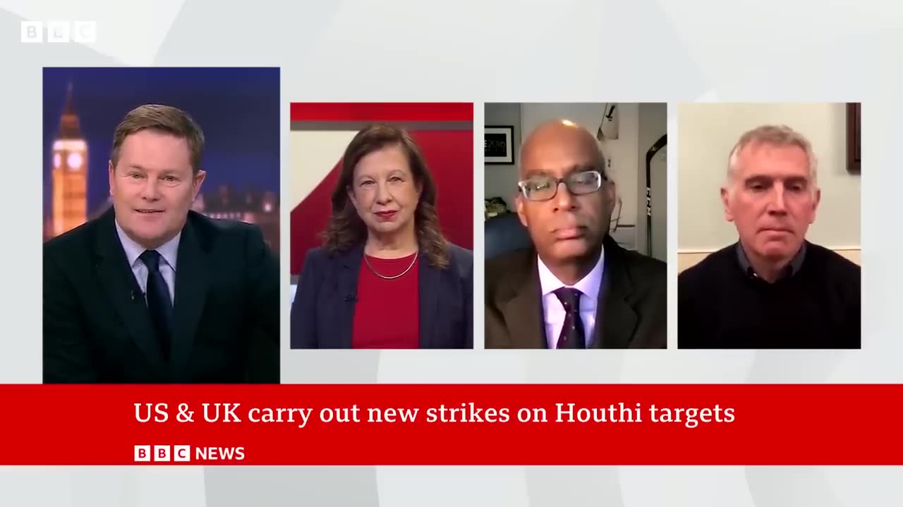 US and UK launch fresh strikes on Houthis, US officials say