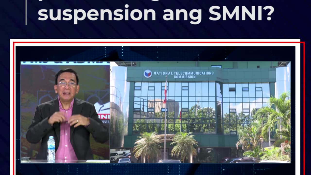 Meron bang malinaw na conclusion ang NTC para patawan ng indefinite suspension ang SMNI?