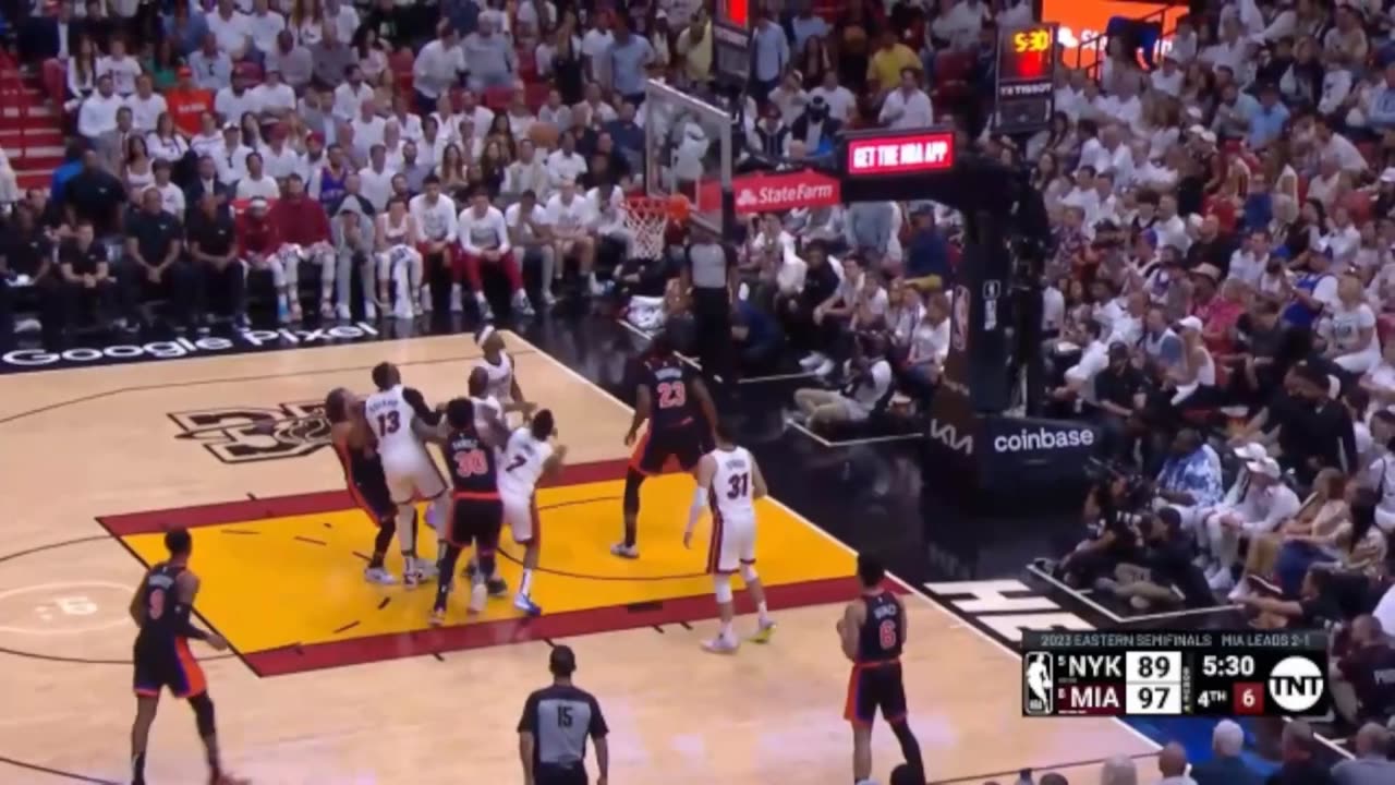 Playoff NBA 2023: Miami Heat versus New York Knicks FULL Highlight Game 4 pada 8 Mei