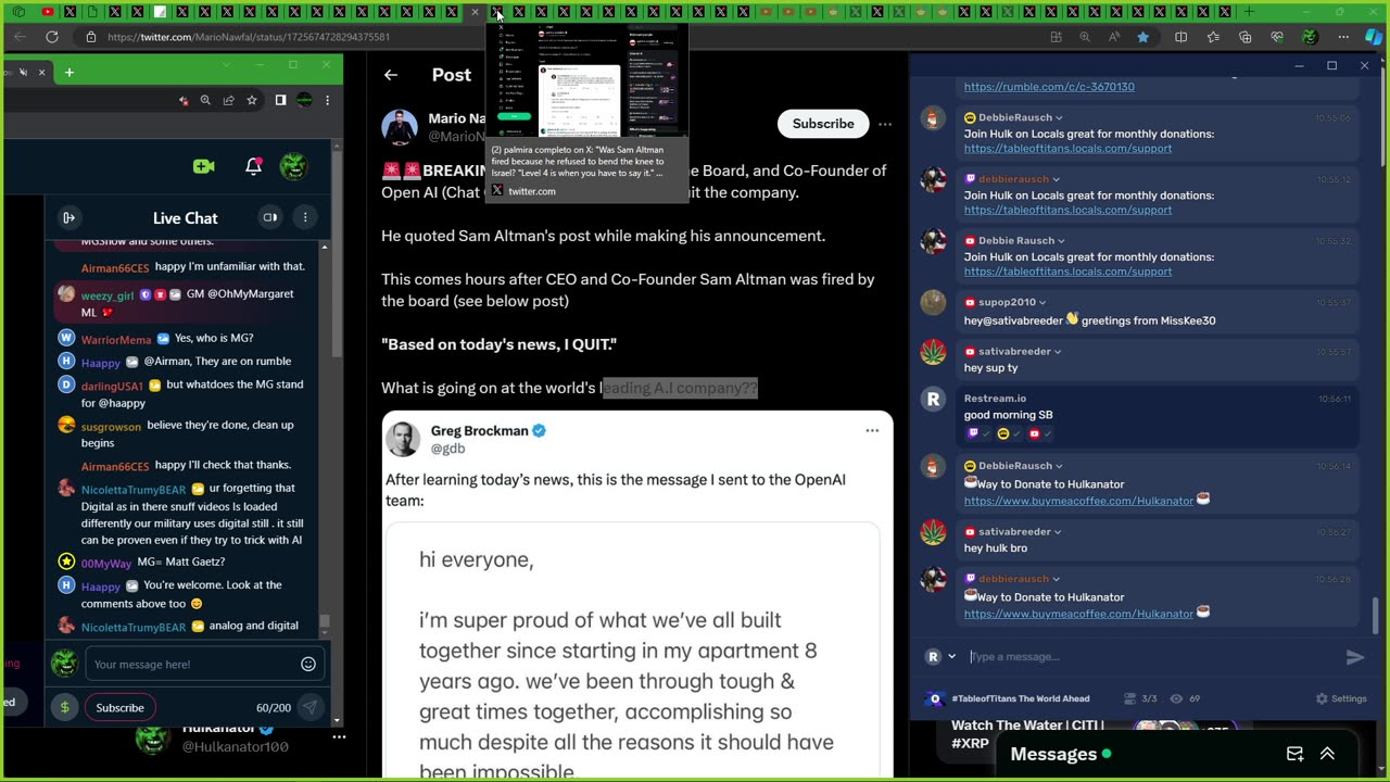 Hulkanator & Spaceshot76 Show