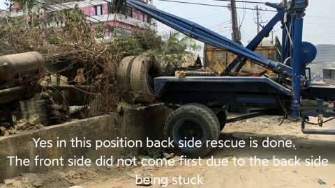 TATA 1615 Model Truck Rescue Video On Rumble