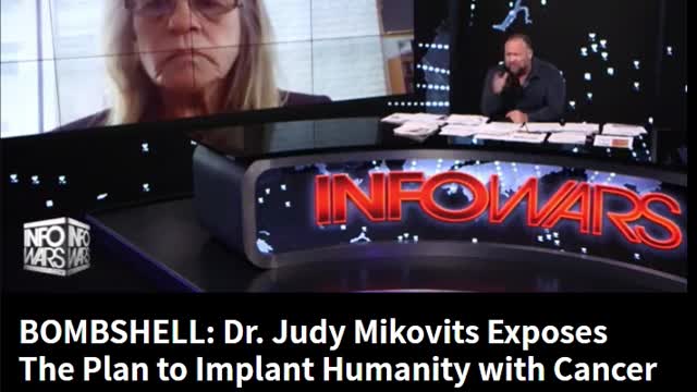 WATCH: JUDY MIKOVITS Warns of Plan to Kill Us All with Cancer