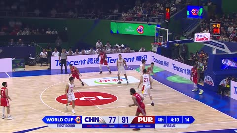 China 🇨🇳 vs Puerto Rico 🇵🇷 | Condensed Game | FIBA Basketball World Cup 2023