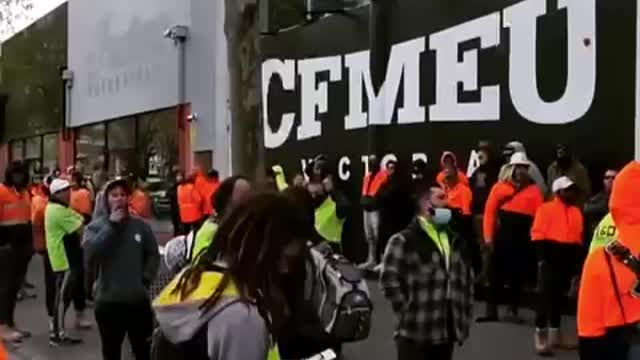 Meanwhile at the CFMEU Today 20/09/2021