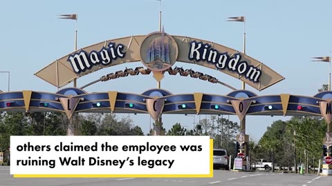 Disney blasted for allowing male employee to wear a dress & makeup