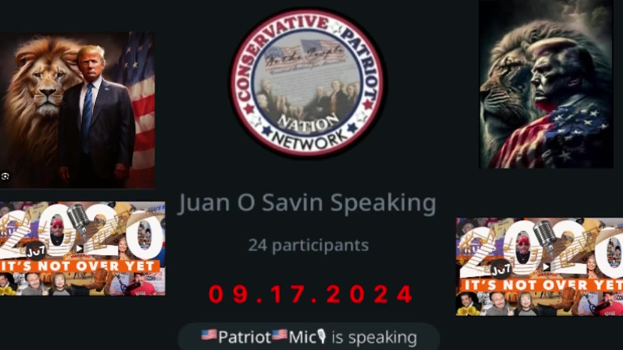 Juan O Savin 10/18/24 Video B