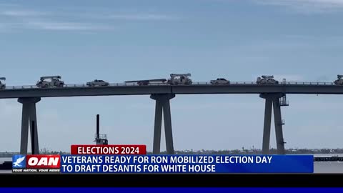 Veterans Ready for Ron mobilized election day to draft DeSantis for white house