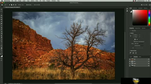 A tour of the photoshop interface