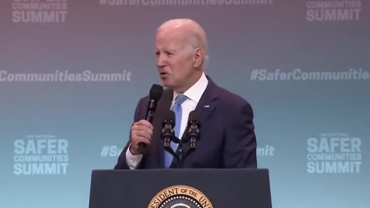 Joe Biden: Trucks pull up onto curbs and sell AR-15s