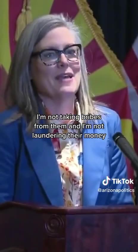 Katie Hobbs Denies Cartel Involvement & Money Laundering Then Says She's Kidding? - Is This Real?