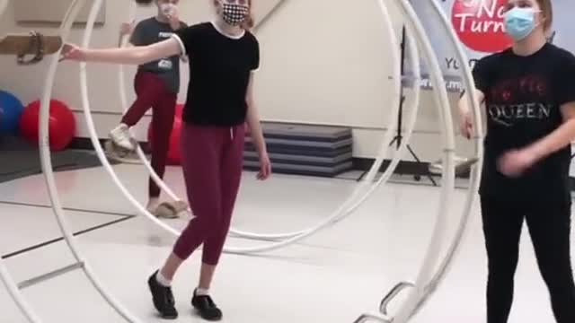 THIS CIRCUS TRAINING IS CRAZY