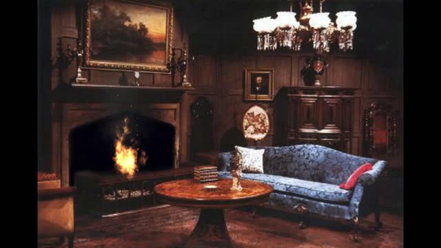 Dark Shadows Moments - Collinwood Fireplace