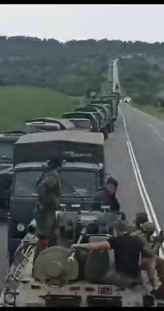 Kadyrov’s fighters in Rostov, Russia