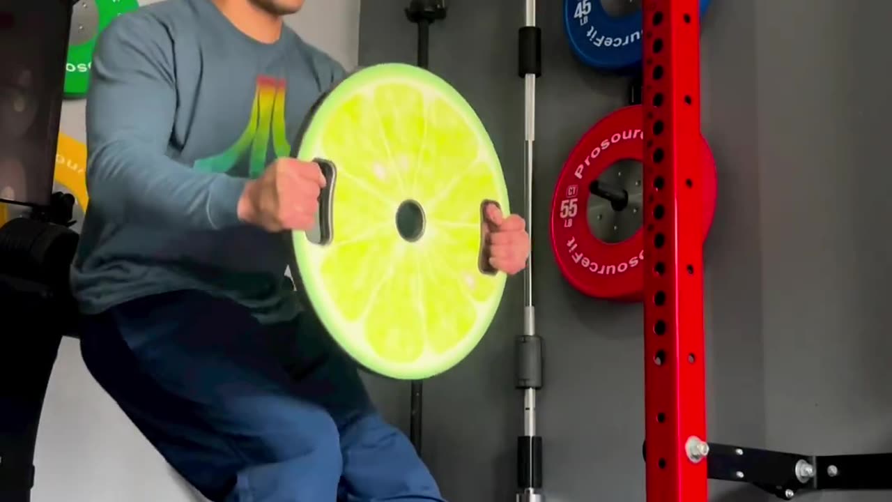 Pistol Squats With Weight It Out Weight Plates | Shredded Dad