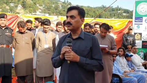 DPO Dir Upper Waqar Aham Address at the closing ceremony of Dir Premier League DPL