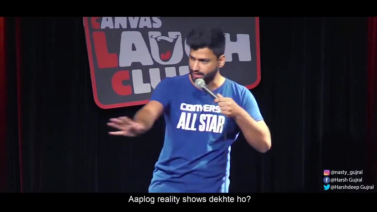 Indian Reality Stand up comedy