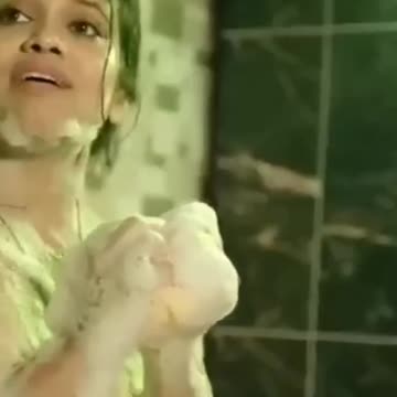 Hot Girl bathing scene