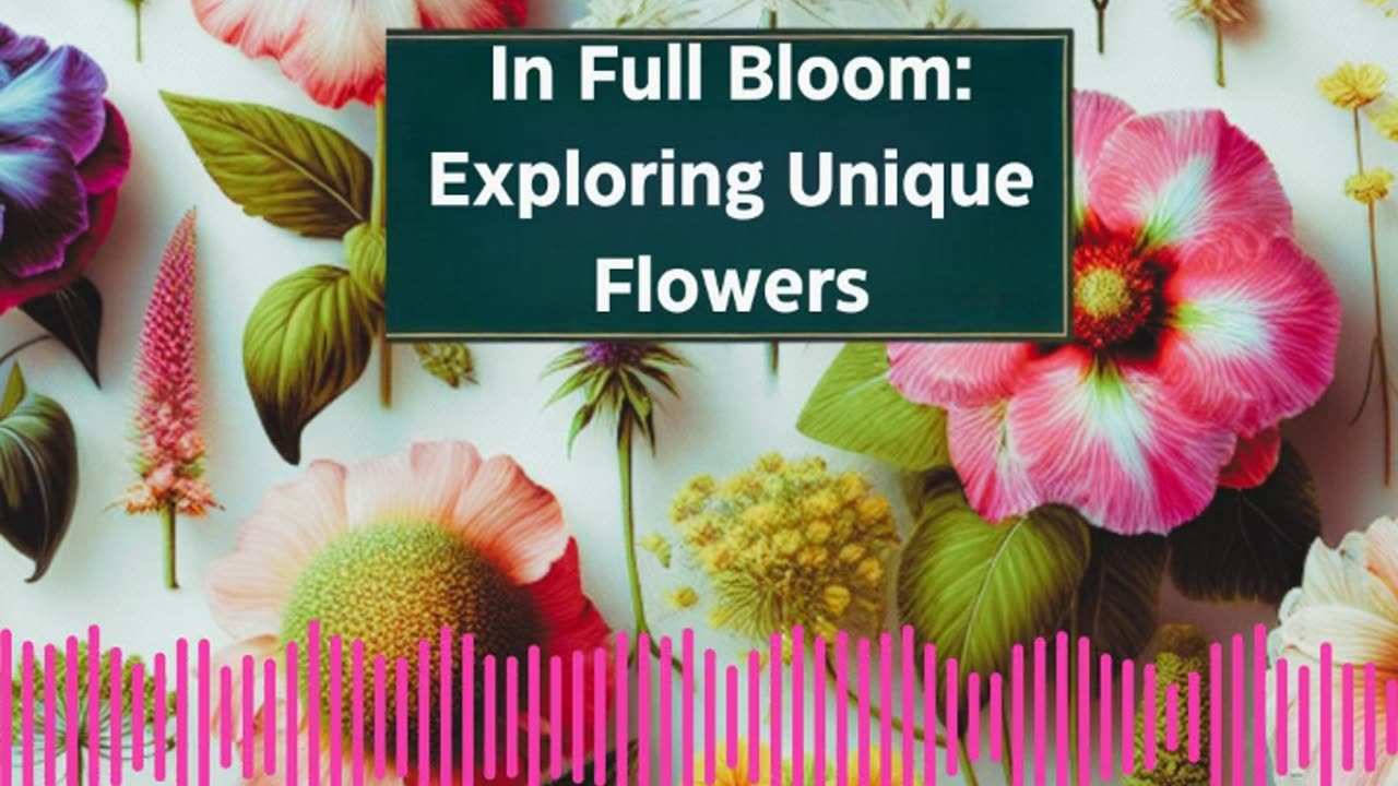 In Full Bloom: Exploring Unique Flowers