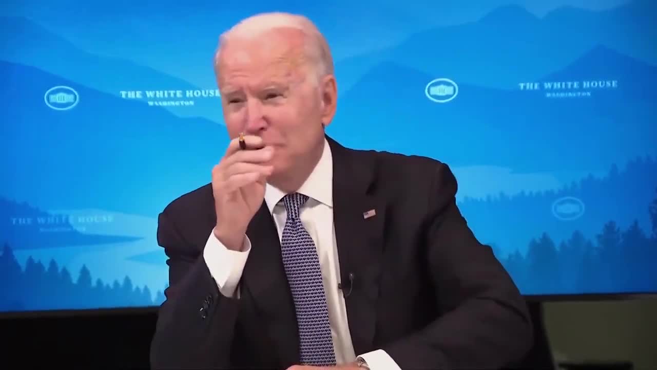 President Biden Comments On The Fire