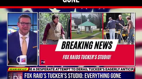 FBI Raids Tucker Carlson's Studio.